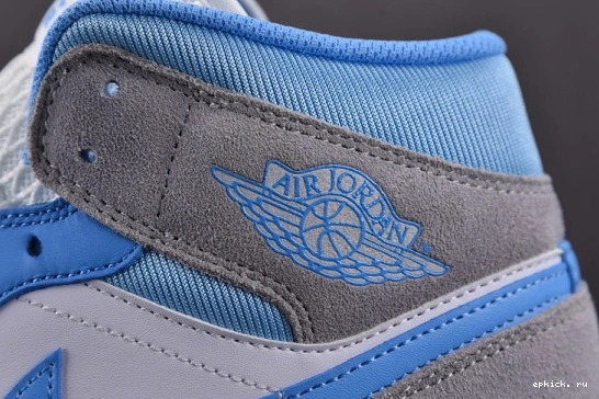 Rep EP Blue Grey DX9276-100 Jordan 1 University DX9276-100 Mid 0406